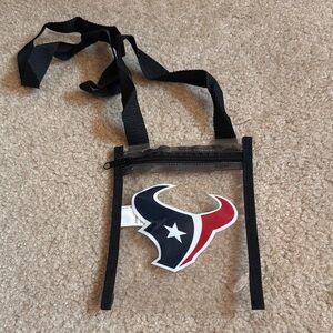 HOUSTON TEXANS - Clear Crossbody Bag